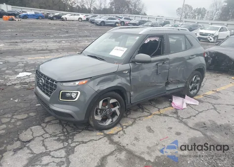 2021 Hyundai Venue Sel from USA, damaged, VIN KMHRC8A34MU094349